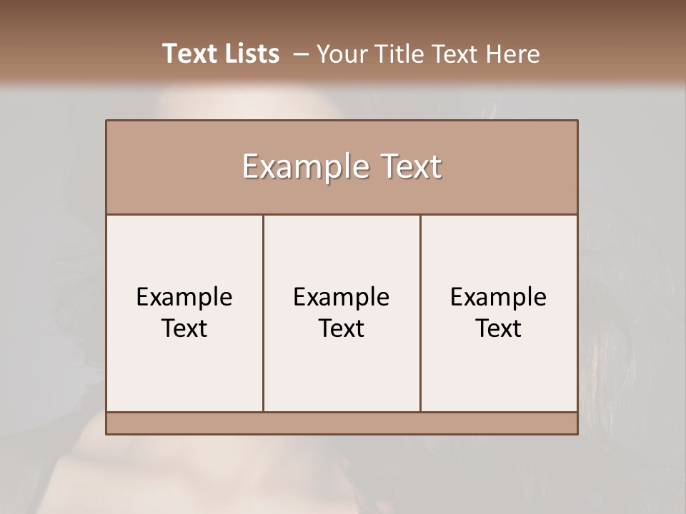 Model Fashion Fashionable PowerPoint Template