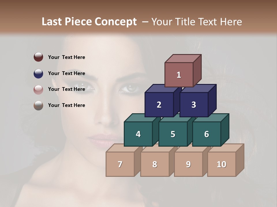 Model Fashion Fashionable PowerPoint Template