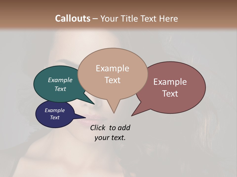 Model Fashion Fashionable PowerPoint Template