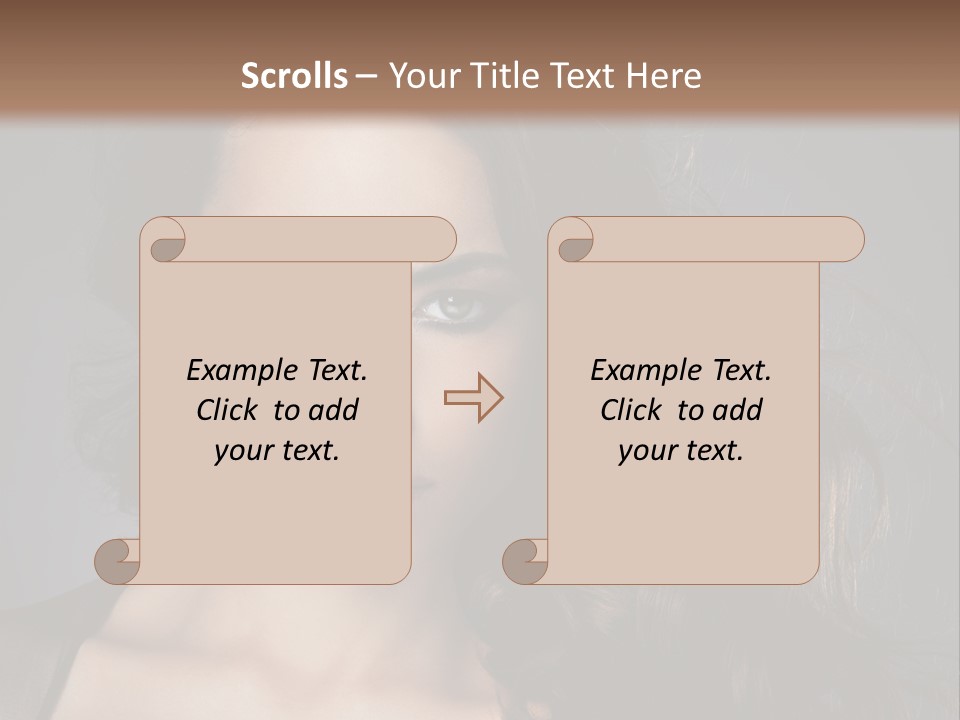 Model Fashion Fashionable PowerPoint Template