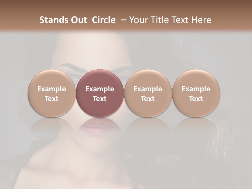 Model Fashion Fashionable PowerPoint Template