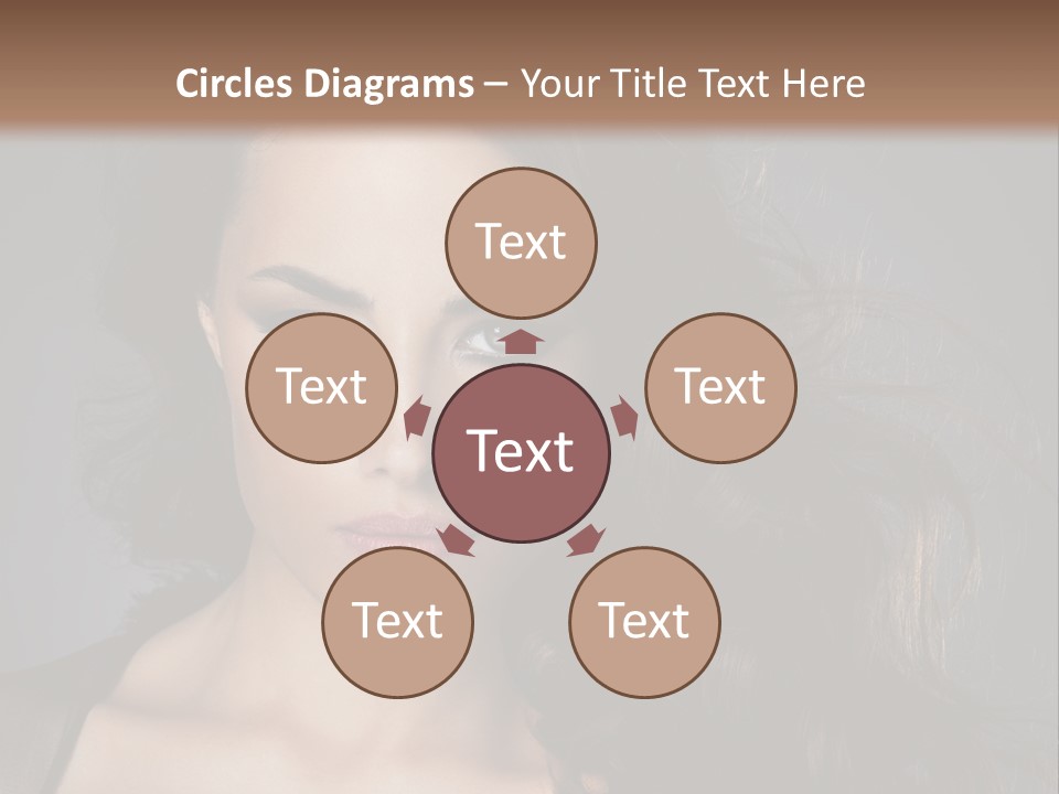 Model Fashion Fashionable PowerPoint Template