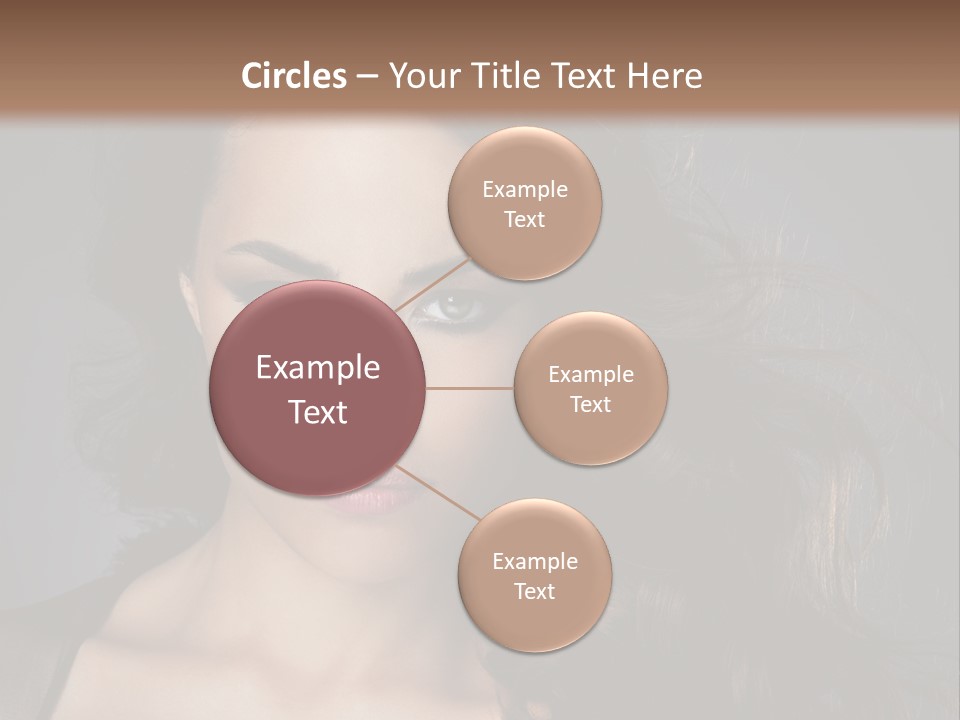 Model Fashion Fashionable PowerPoint Template