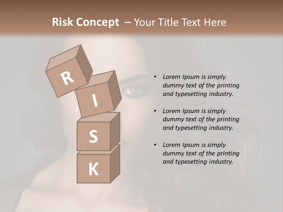 Model Fashion Fashionable PowerPoint Template