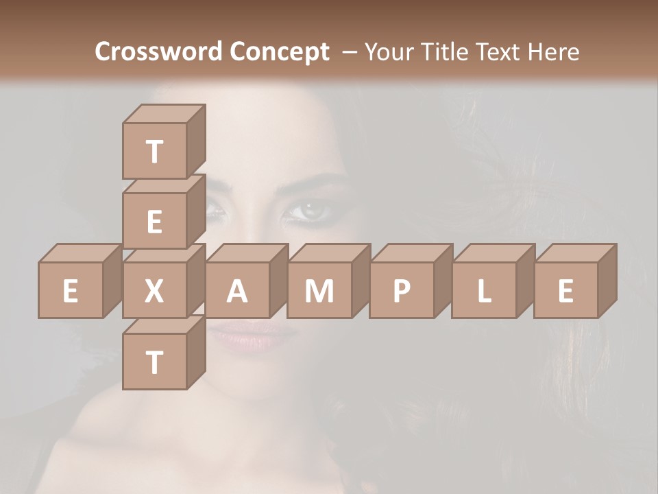 Model Fashion Fashionable PowerPoint Template