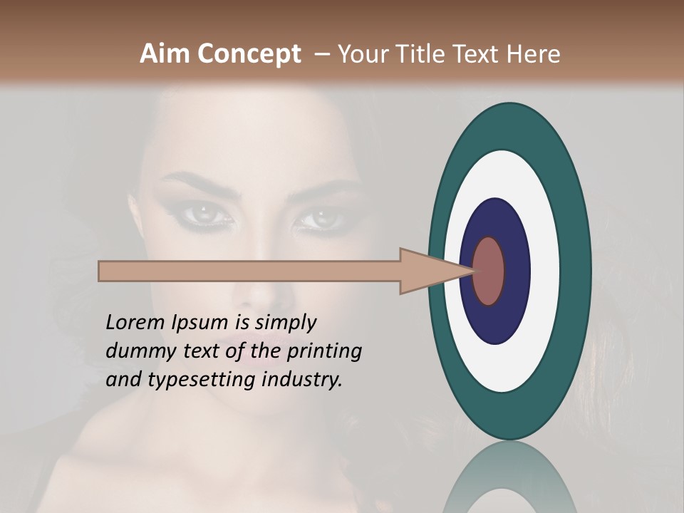 Model Fashion Fashionable PowerPoint Template