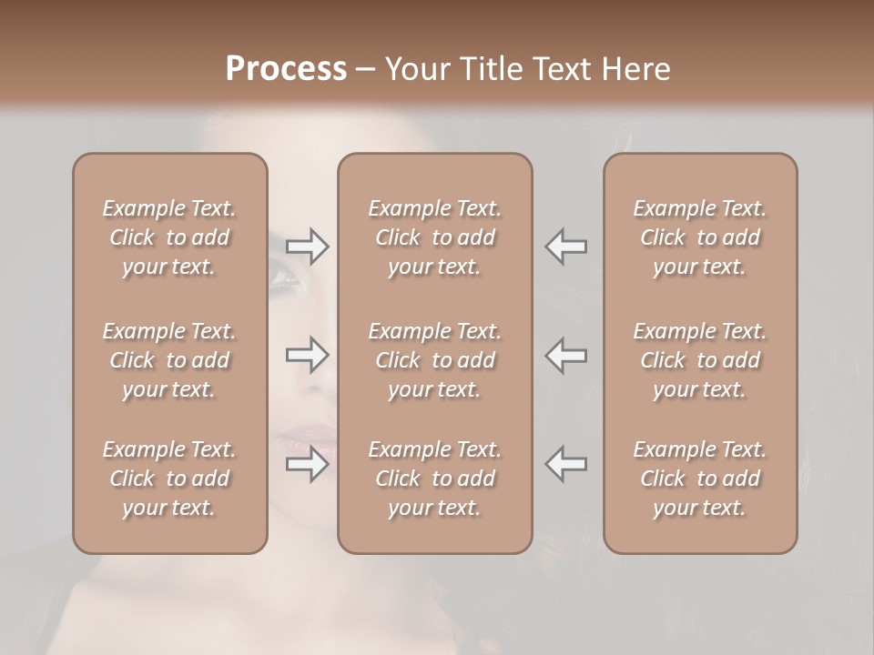Model Fashion Fashionable PowerPoint Template