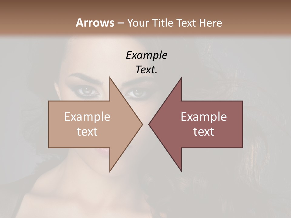 Model Fashion Fashionable PowerPoint Template