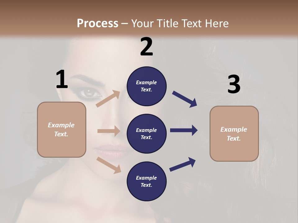 Model Fashion Fashionable PowerPoint Template