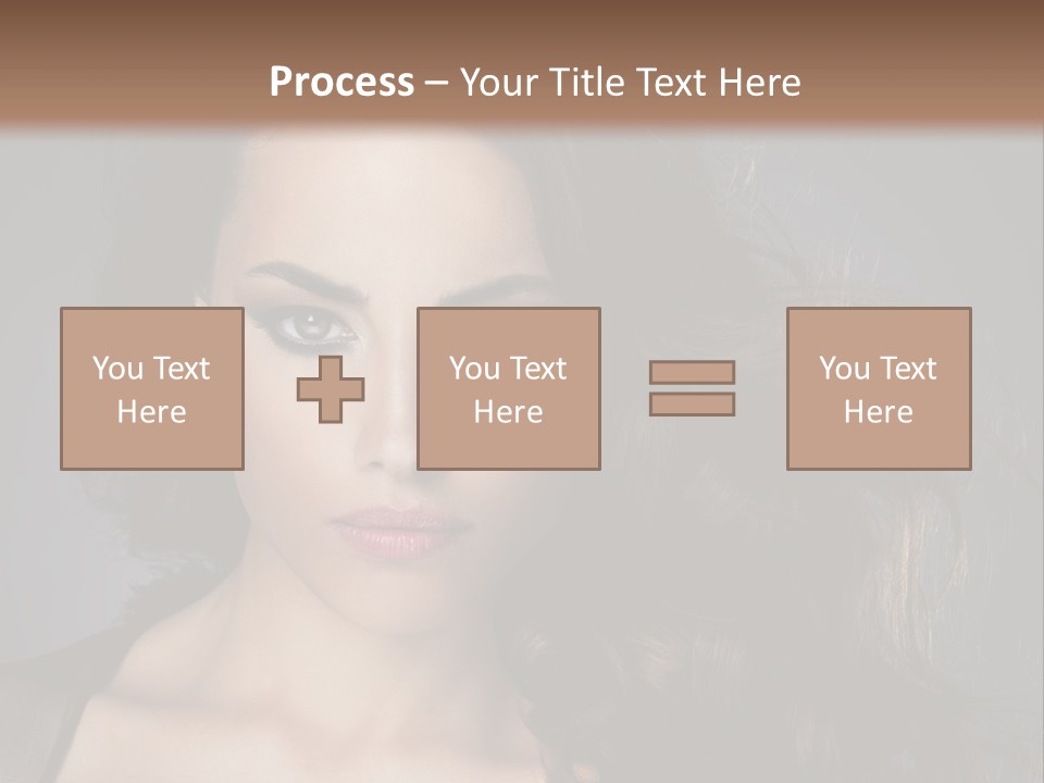 Model Fashion Fashionable PowerPoint Template