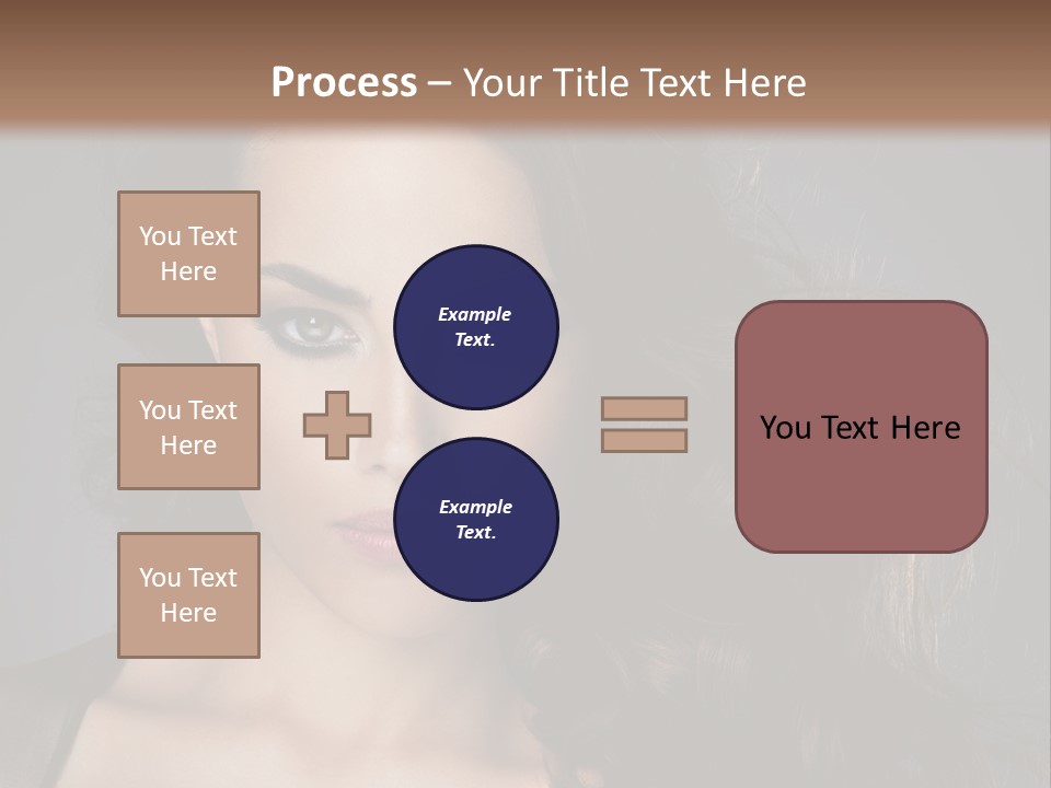 Model Fashion Fashionable PowerPoint Template