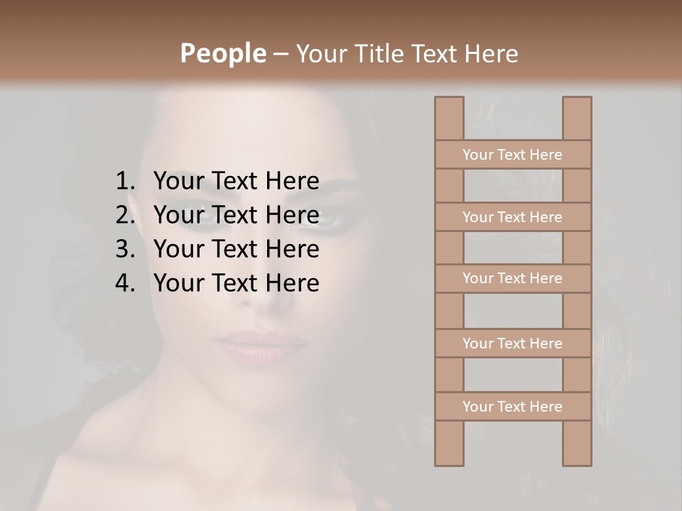 Model Fashion Fashionable PowerPoint Template