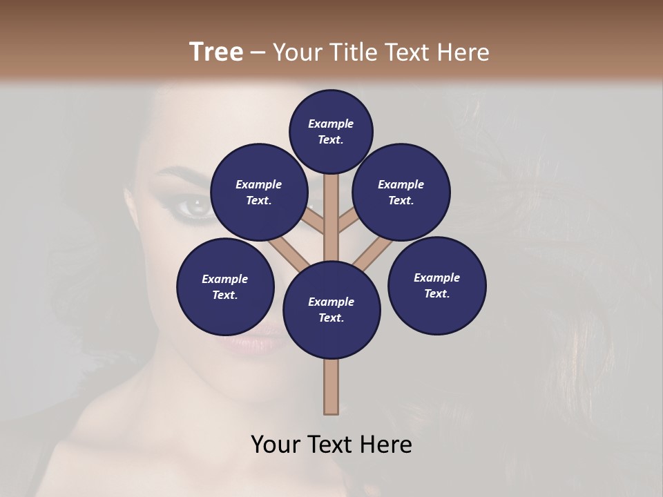 Model Fashion Fashionable PowerPoint Template