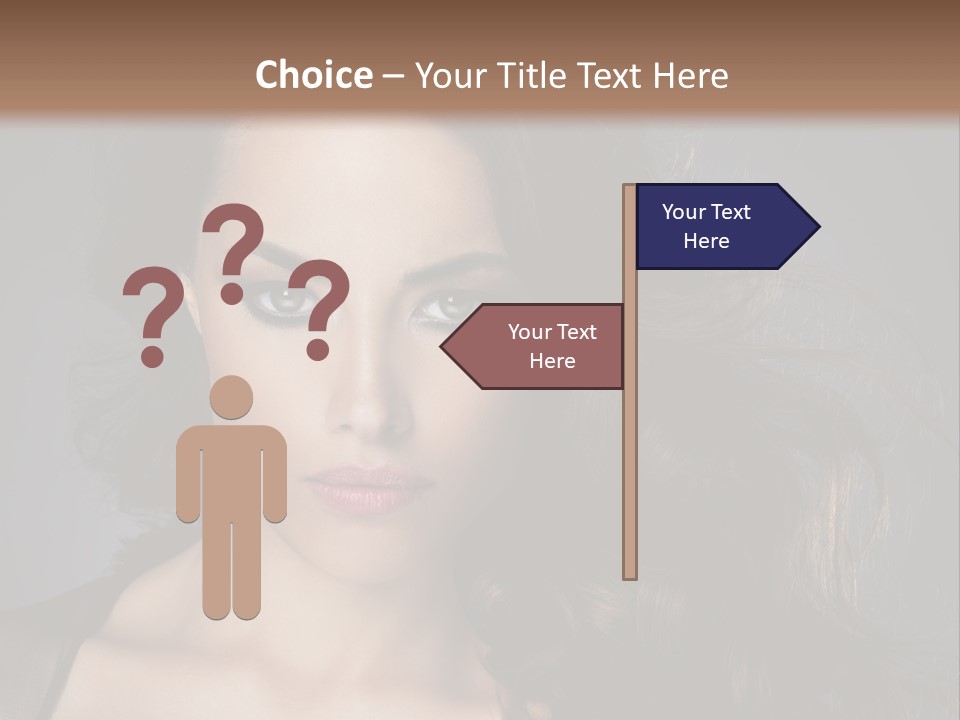 Model Fashion Fashionable PowerPoint Template