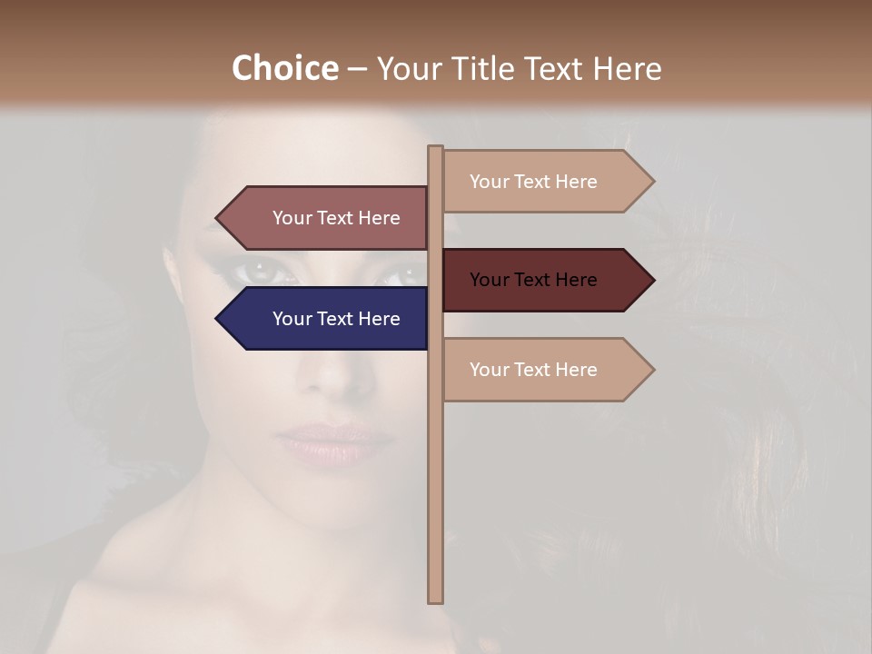 Model Fashion Fashionable PowerPoint Template