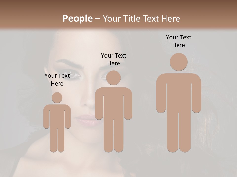 Model Fashion Fashionable PowerPoint Template