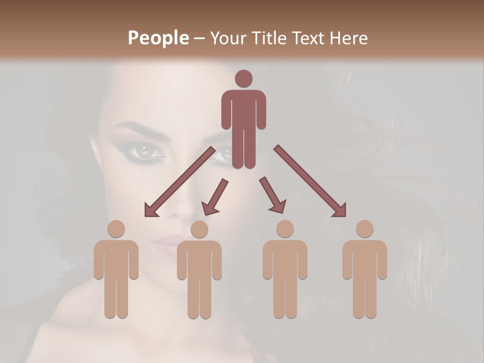 Model Fashion Fashionable PowerPoint Template