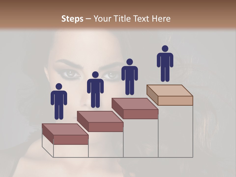 Model Fashion Fashionable PowerPoint Template