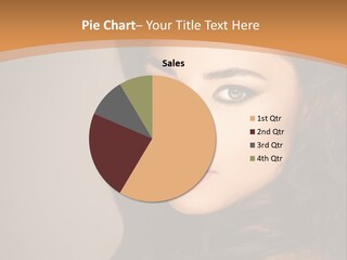 Cheerful Photography Brown Hair PowerPoint Template