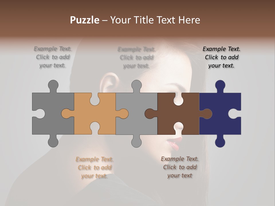 Sensual Studio Shot Photography PowerPoint Template