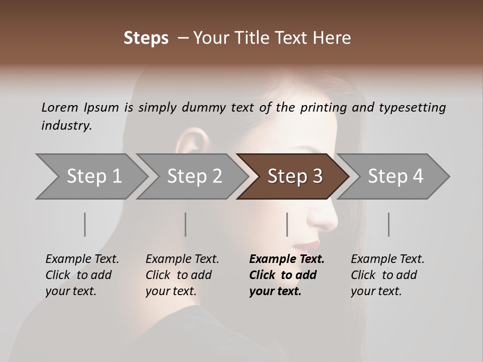 Sensual Studio Shot Photography PowerPoint Template