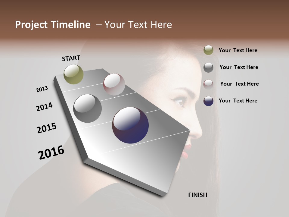 Sensual Studio Shot Photography PowerPoint Template