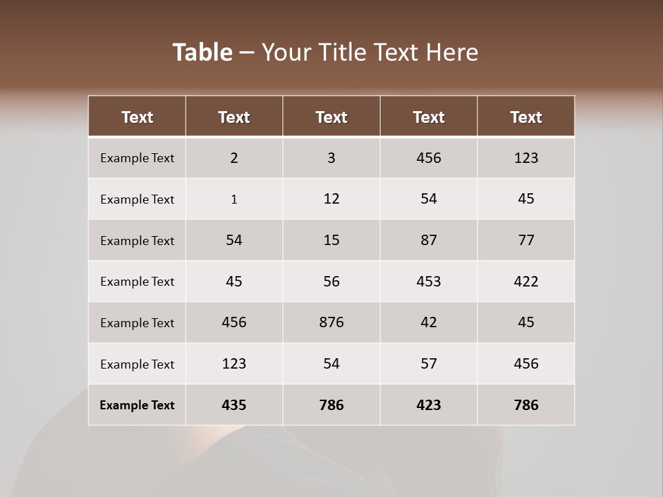 Sensual Studio Shot Photography PowerPoint Template