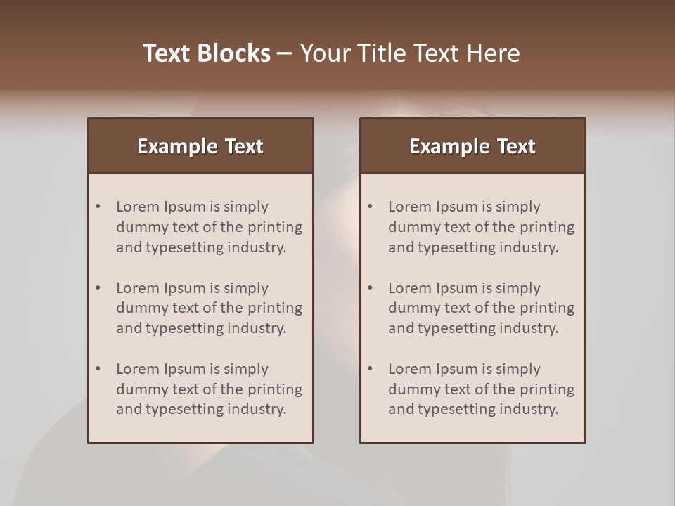 Sensual Studio Shot Photography PowerPoint Template