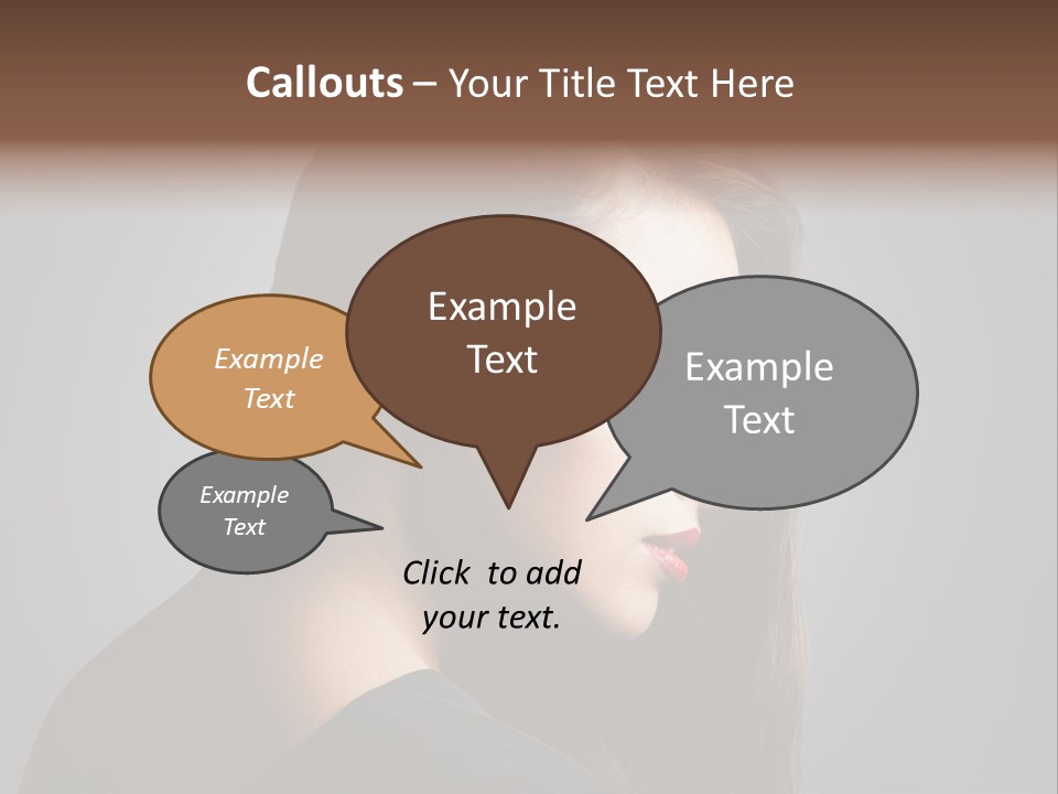 Sensual Studio Shot Photography PowerPoint Template