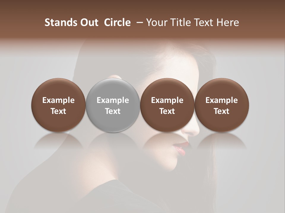 Sensual Studio Shot Photography PowerPoint Template