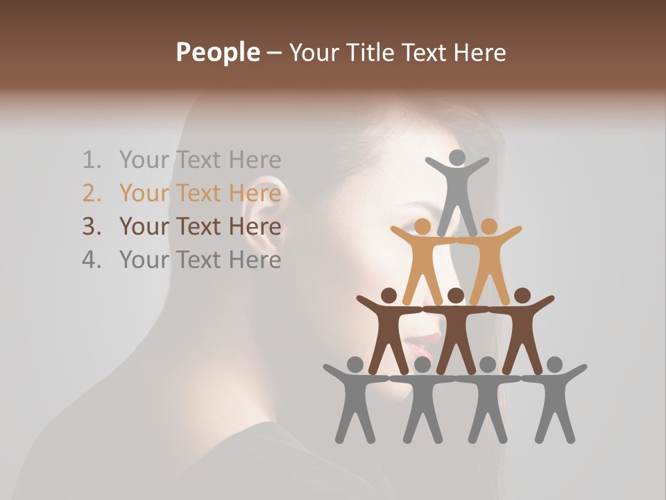 Sensual Studio Shot Photography PowerPoint Template