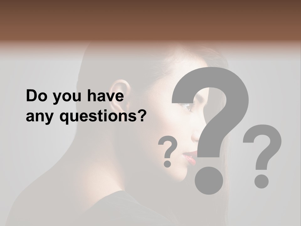 Sensual Studio Shot Photography PowerPoint Template