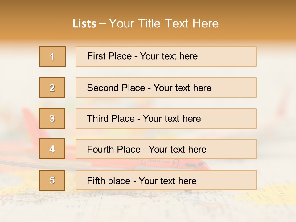 Concept Douanes Voyages PowerPoint Template