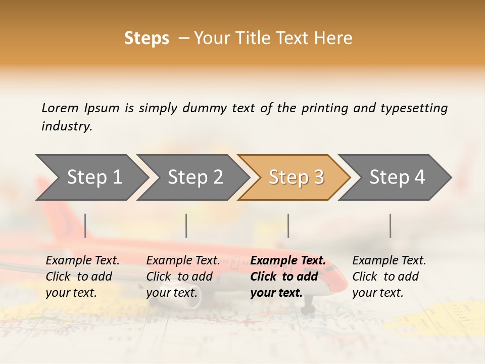 Concept Douanes Voyages PowerPoint Template