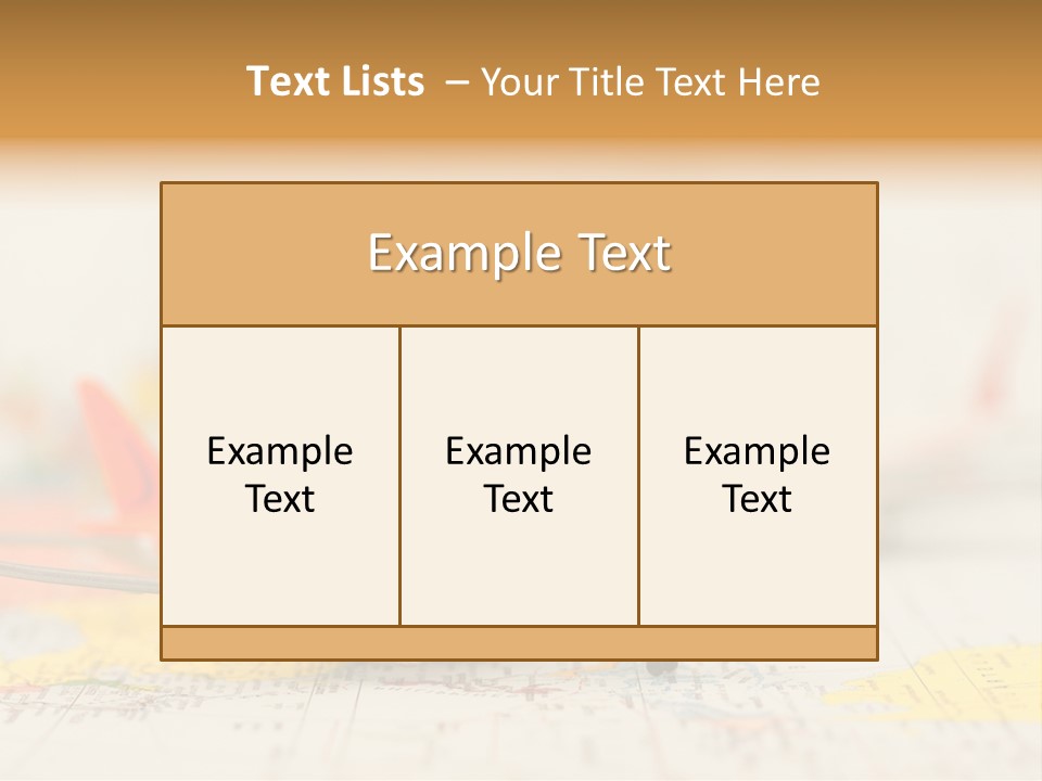 Concept Douanes Voyages PowerPoint Template