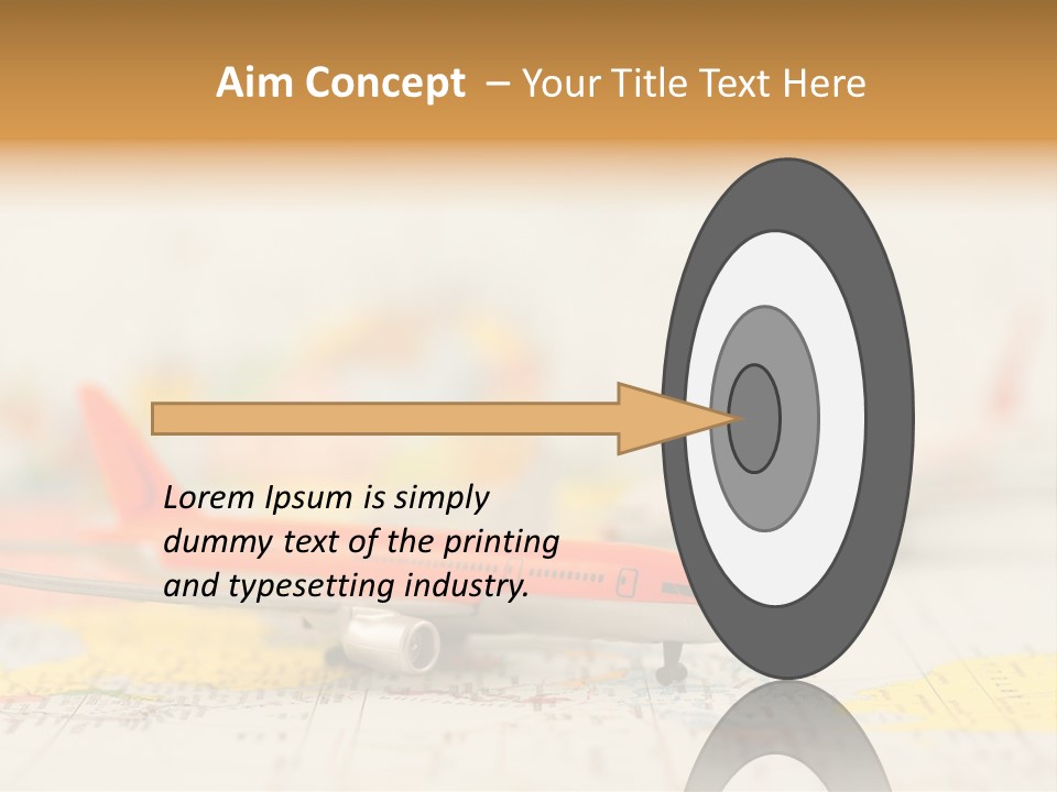 Concept Douanes Voyages PowerPoint Template