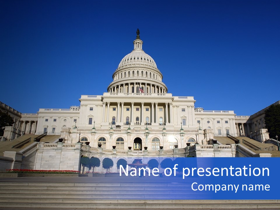 Cities Legislation Parliament PowerPoint Template