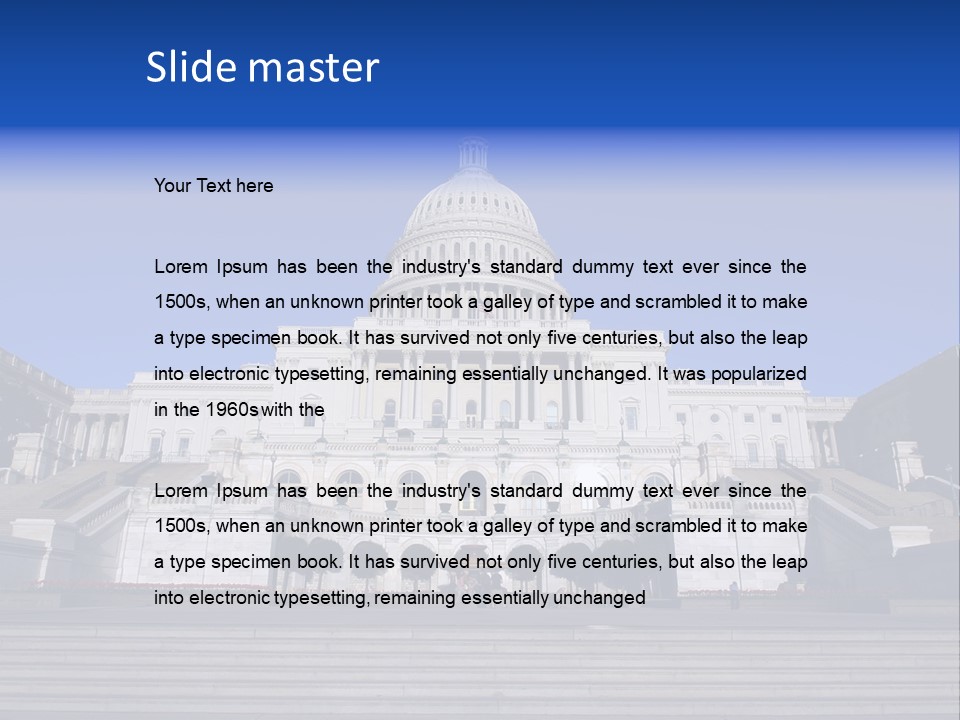 Cities Legislation Parliament PowerPoint Template