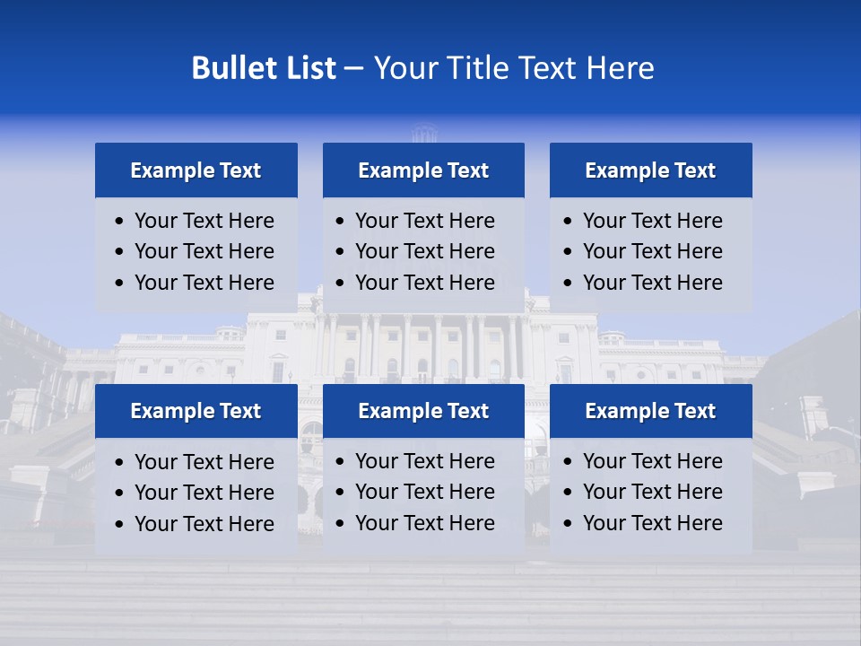 Cities Legislation Parliament PowerPoint Template
