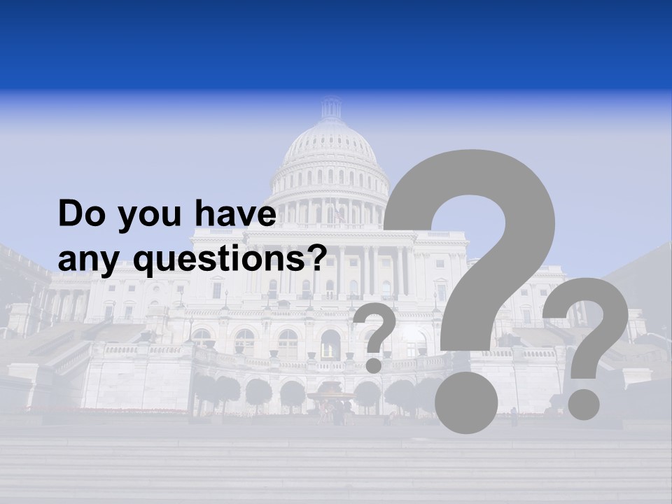 Cities Legislation Parliament PowerPoint Template