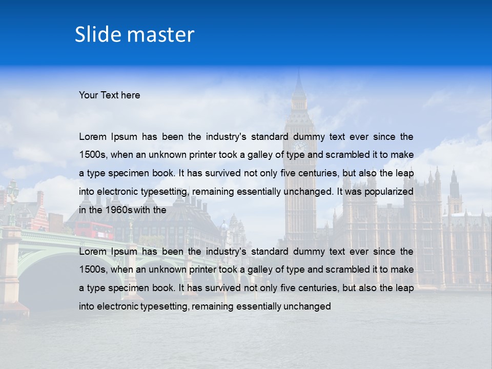 Politics Urban International PowerPoint Template