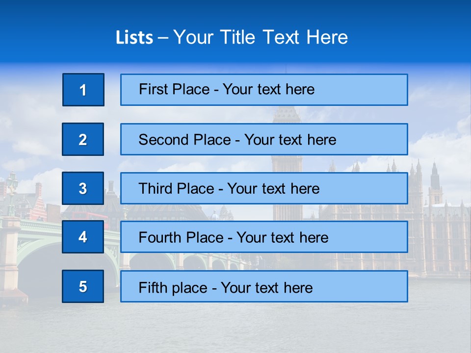 Politics Urban International PowerPoint Template