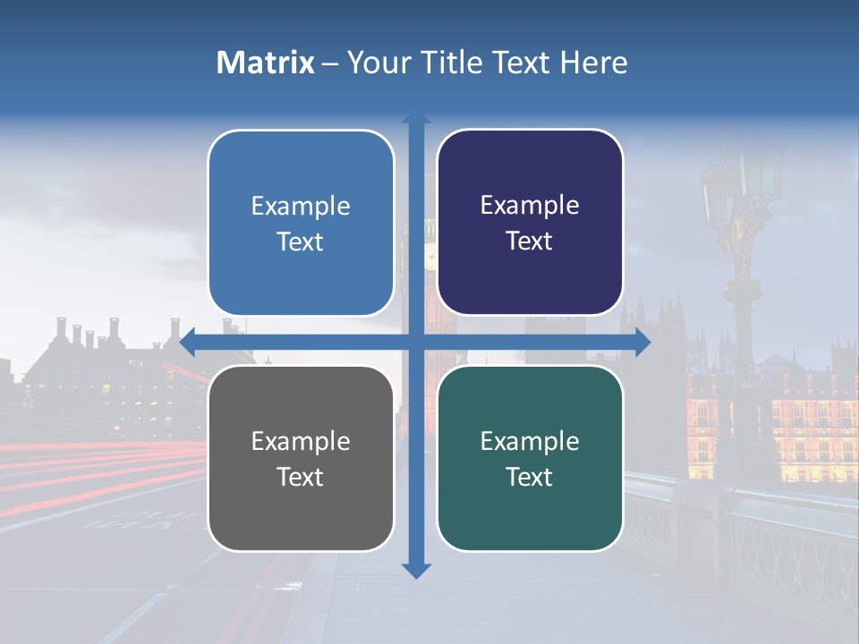 Westminster Politics Tower PowerPoint Template