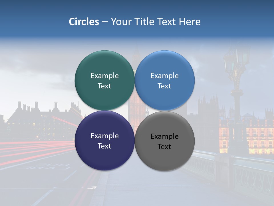 Westminster Politics Tower PowerPoint Template