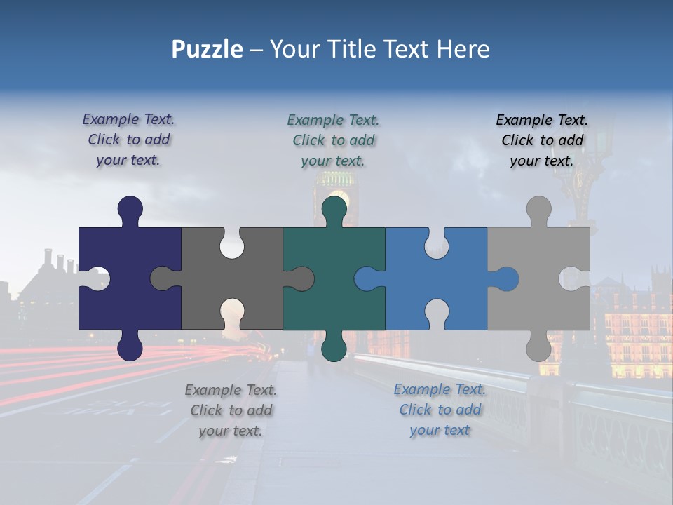 Westminster Politics Tower PowerPoint Template