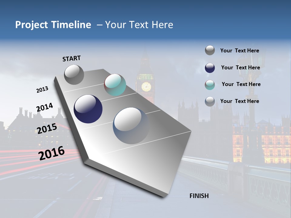 Westminster Politics Tower PowerPoint Template