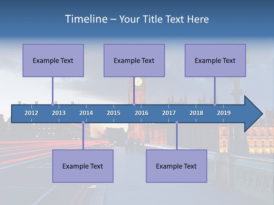 Westminster Politics Tower PowerPoint Template