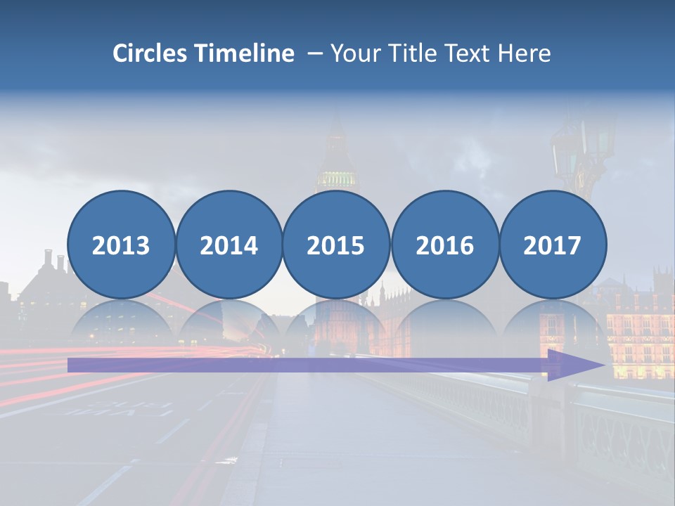 Westminster Politics Tower PowerPoint Template