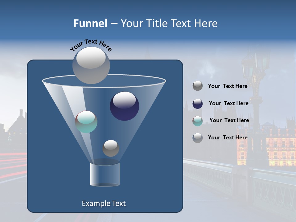 Westminster Politics Tower PowerPoint Template
