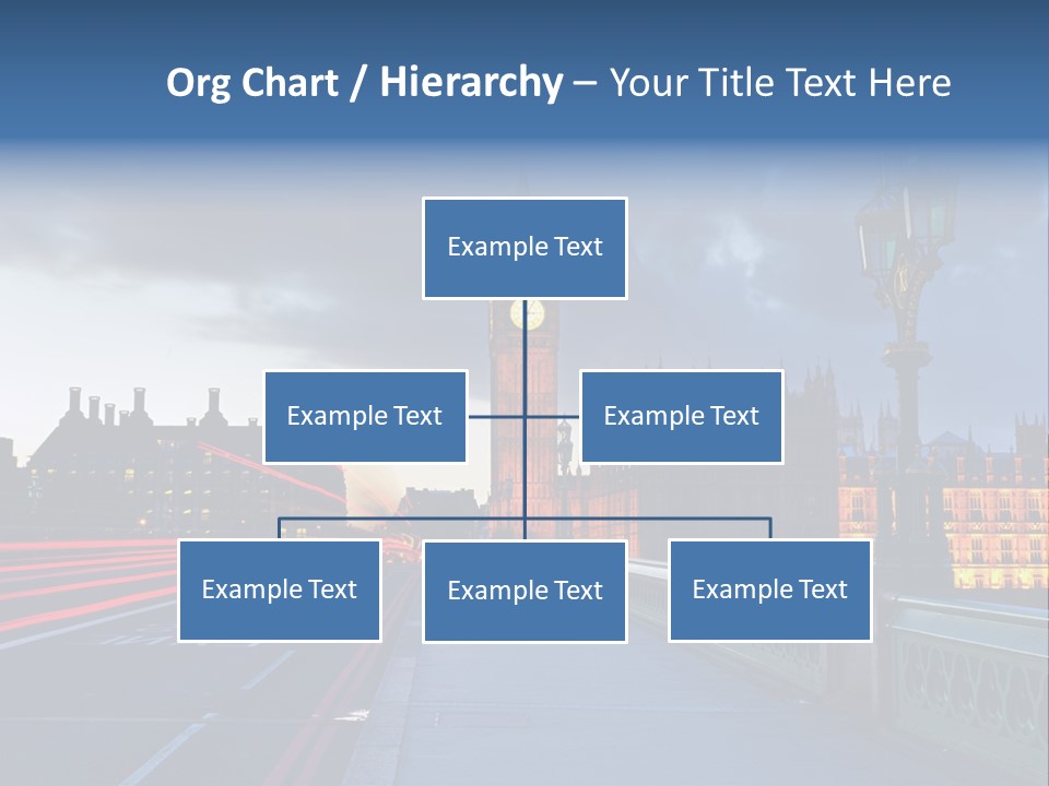 Westminster Politics Tower PowerPoint Template